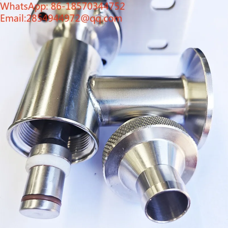 304 Stainless Steel Anti‑Drip Filling Nozzle Paste Liquid Filling Valve Filling Machine Spare Head