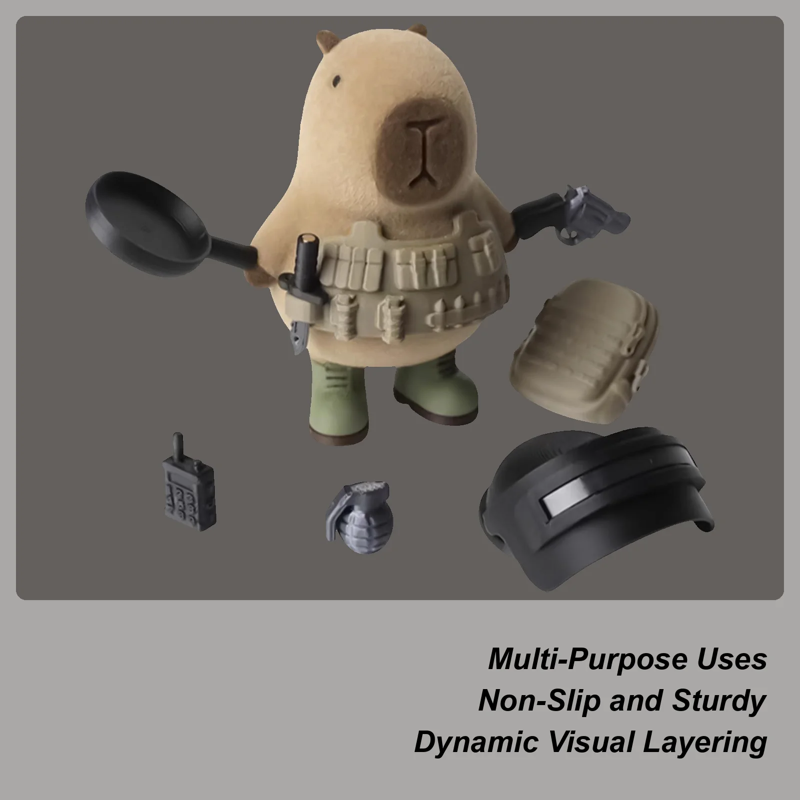 

Capybara Figurine 3D Printed Magnetic Capybara Figurine Ornaments Home Decor Table Centerpieces For Desk Entryway Study Room