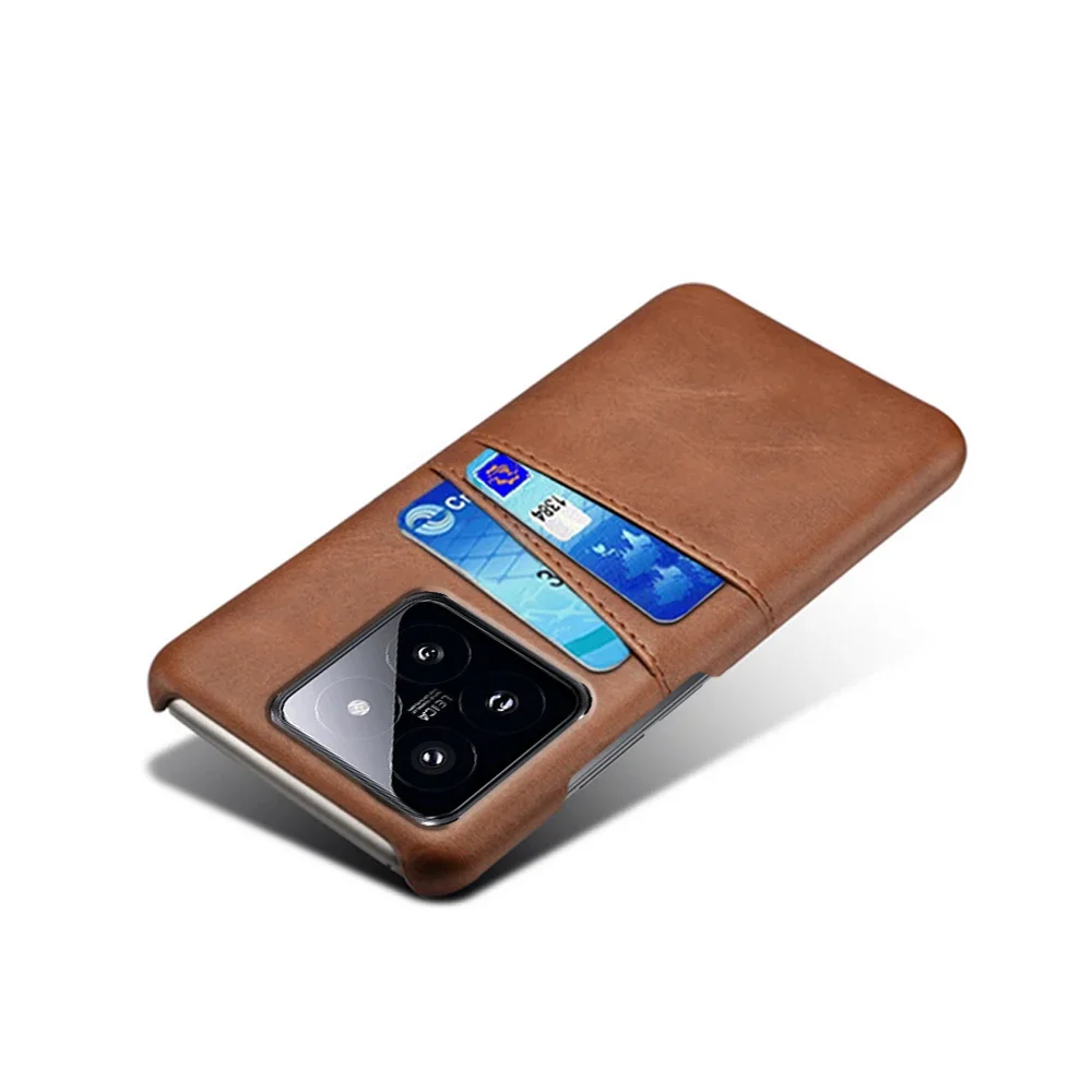

Credit Card Case For Xiaomi 14 Capa PU Leather Cover For Xiaomi 14 Xiaomi14 6.36" 23127PN0CC 23127PN0CG Phone Case Coque Funda