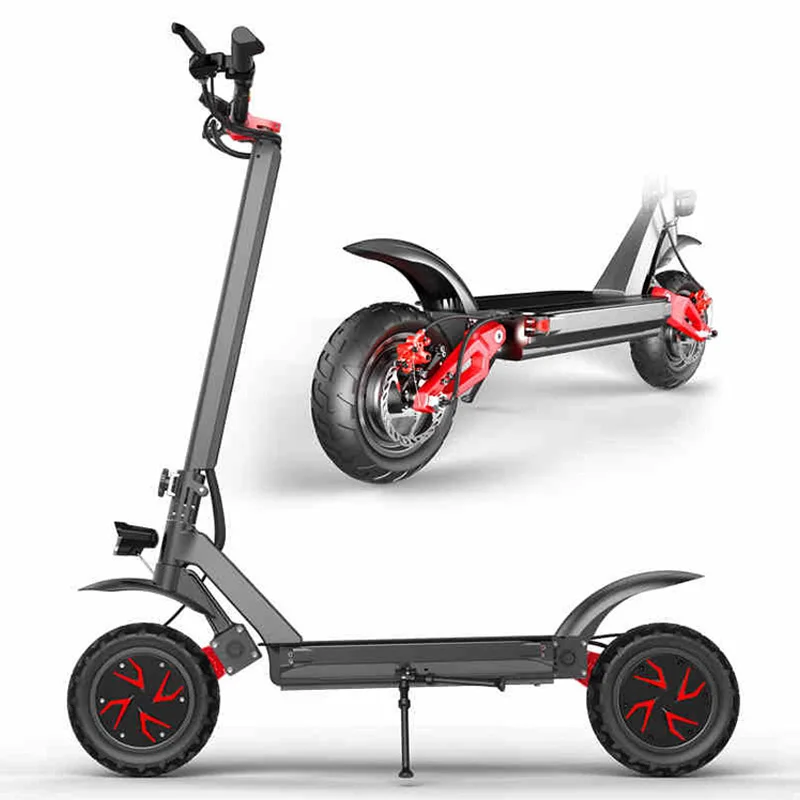 

ESWING Electric Scooter Foldable 10-Inch Tires 1000W-3600W High-Power Electric Scooter Long-Distance Scooter