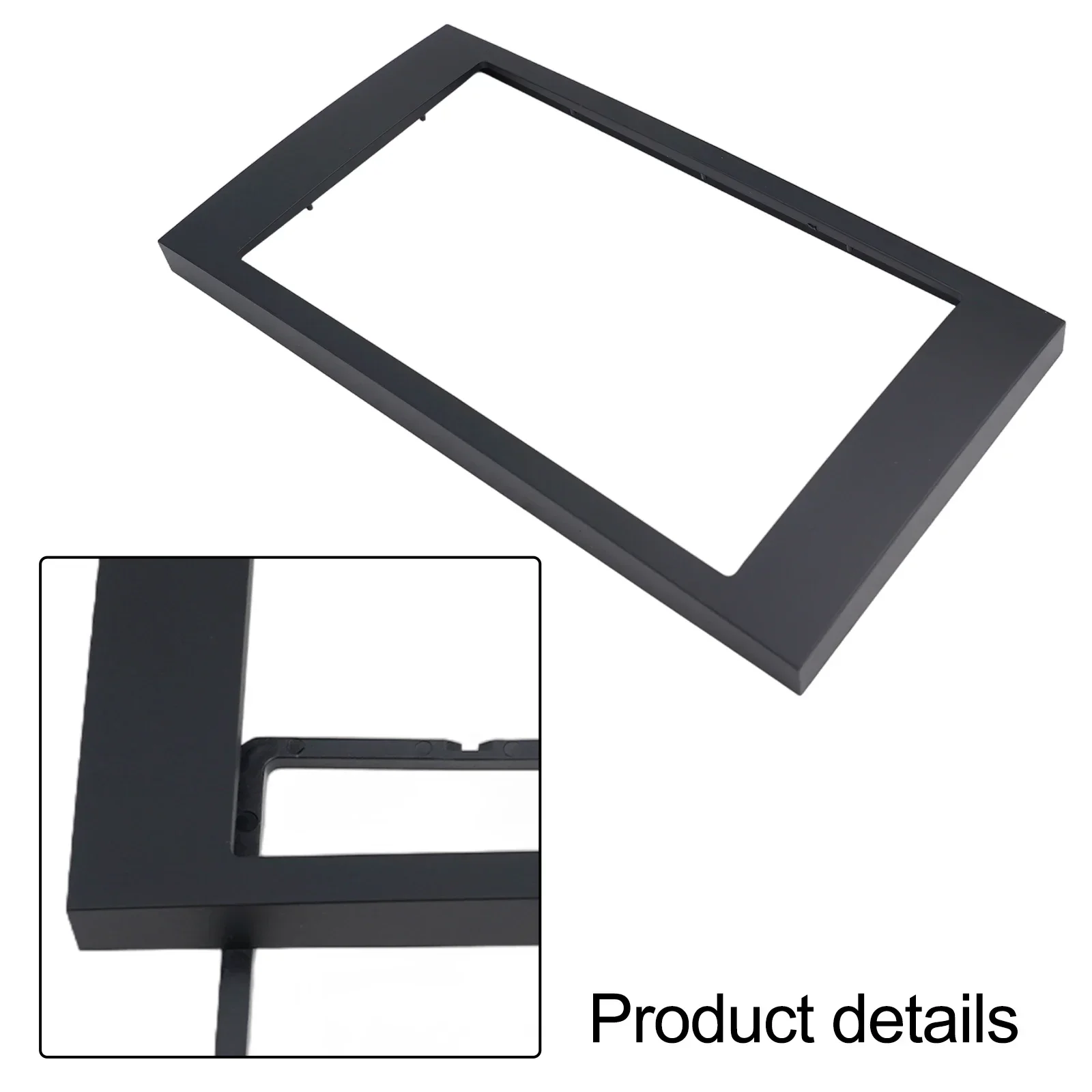 10) Double Din Stereo Fascia Panel Frame Trim for Ford For Focus CMax Fusion Factory Specifications Easy Installation