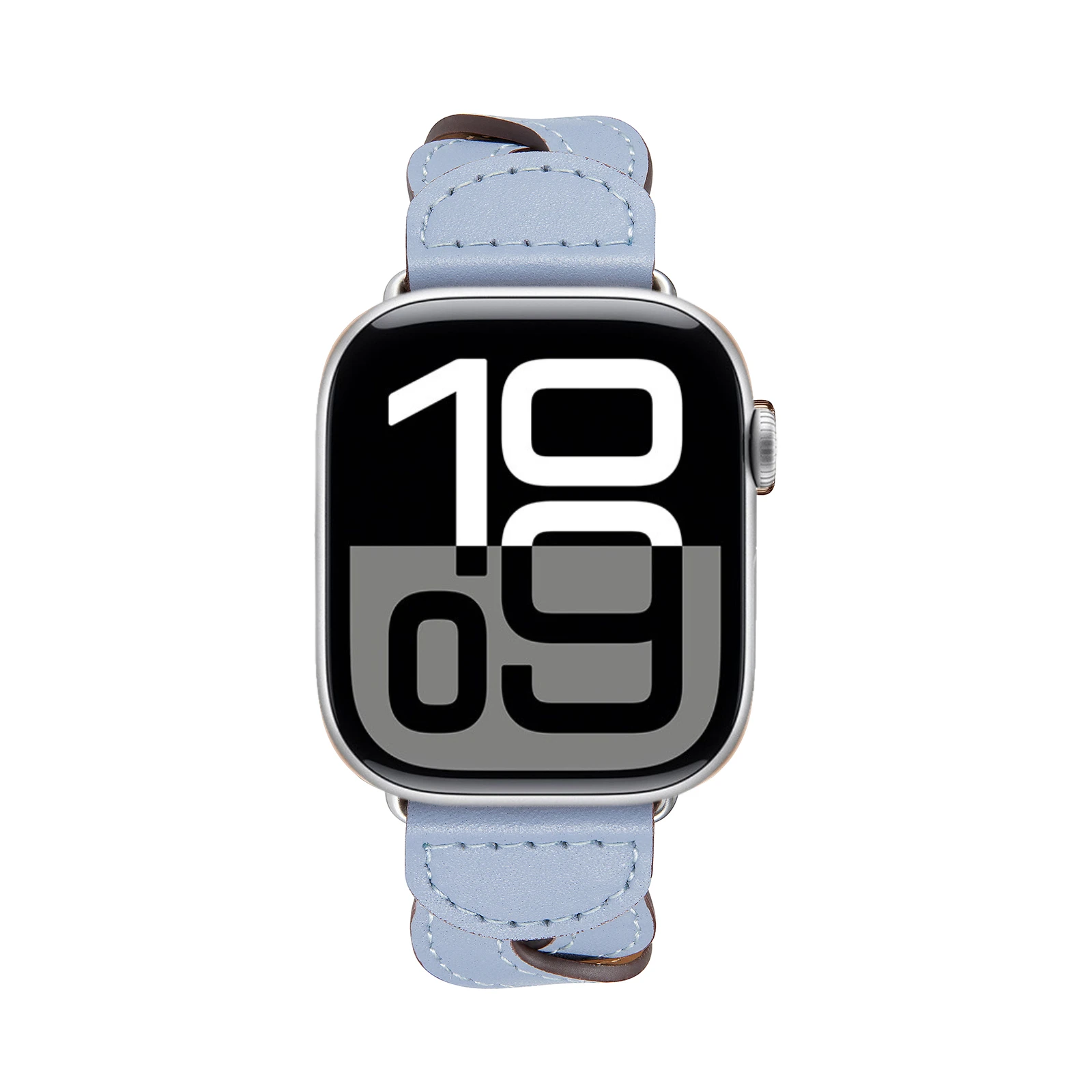 Кожаный ремешок премиум-класса для Apple Watch 46 мм 45 мм 41 мм 44 мм 42 мм 40 мм Модный плетеный браслет iWatch Ultra 9 8 7 6 5 4 SE correa