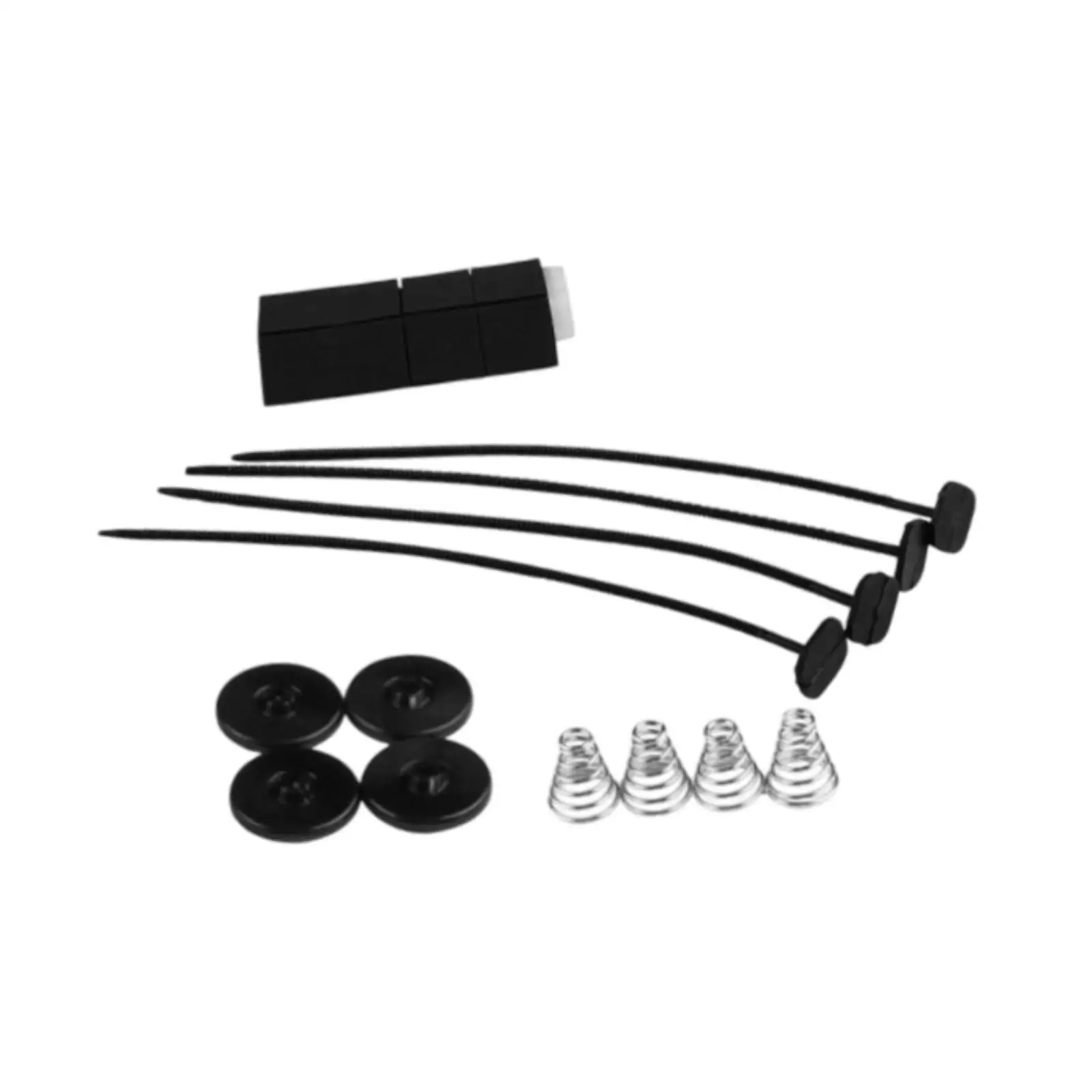 Car Modification Fan Parts Electric Fan Tie Strap Auto Accessories Universal Electric Radiator Fan Strap Mounting Kit