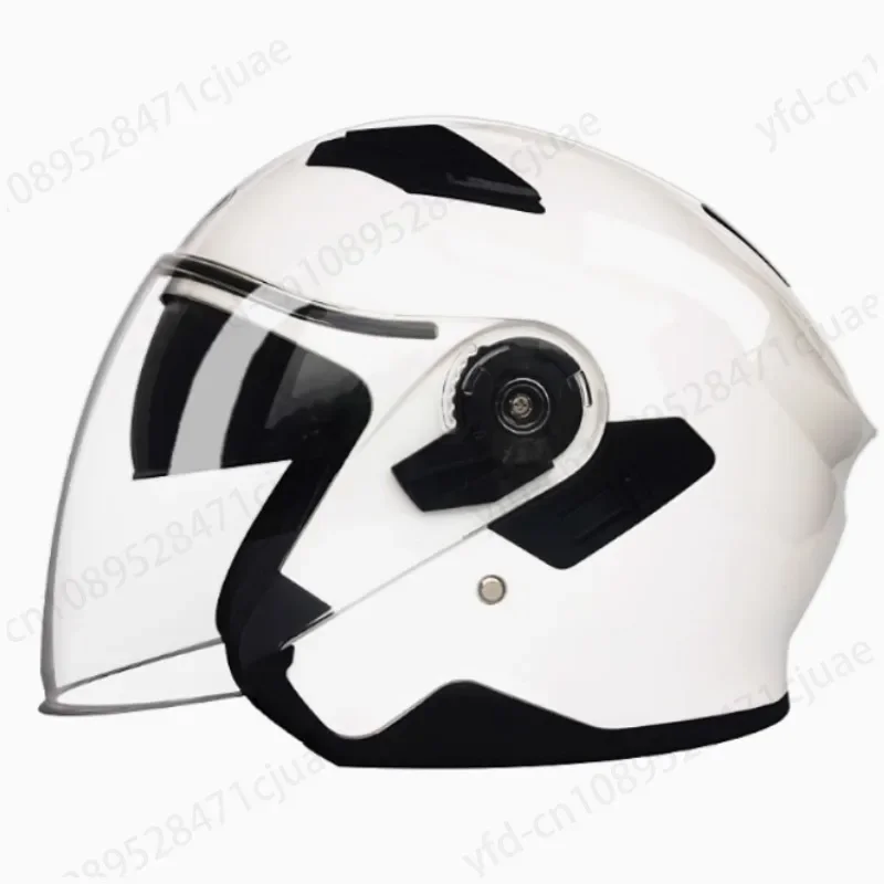 

Retro style helmet men's motorcycle half helmet extra large size large head circumference electric vehicle hard hat