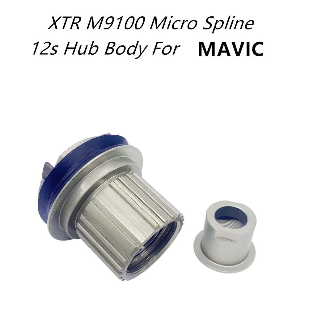 For MAVIC Micro Spline 12s Hub Body M9100 12 Speed Cassette Driver ITS4 Crossmax Deemax HUB with 135/142 converte
