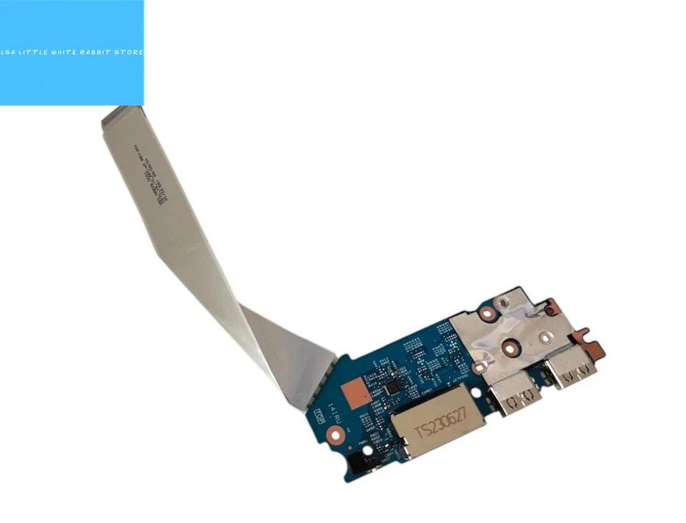 5C50S25338 FOR Lenovo Flex 7 14IAU7 Flex 5 14IAU7 USB SD CARD READER POWER BUTTON Board W Cable 5C10S3045 82R7