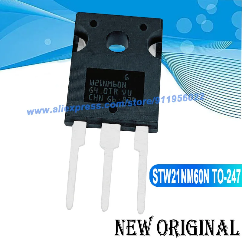 (5 Pieces) STW26NM60 W26NM60 STW21NM60N W21NM60N TO-247 / 77N60M5 STW77N60M5  600V 77A / STW14NK60Z W14NK60Z 600V 13.5A TO-247