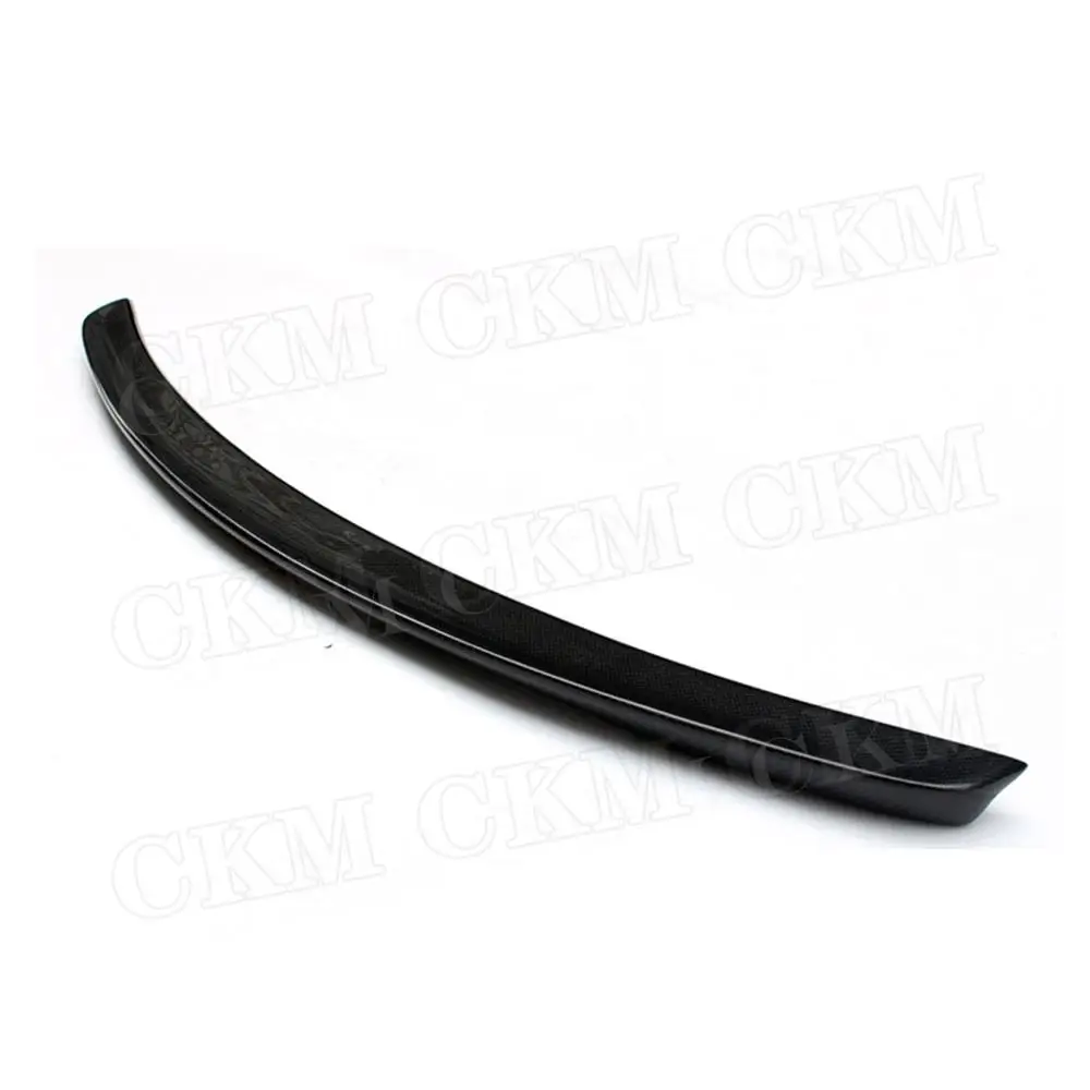 CKMUUER Carbon Fiber Rear Trunk Duck Spoiler Wing Rear Boot Spoiler Wing Trims for Jaguar XF X250 XF X260 2009-2019 - view 4