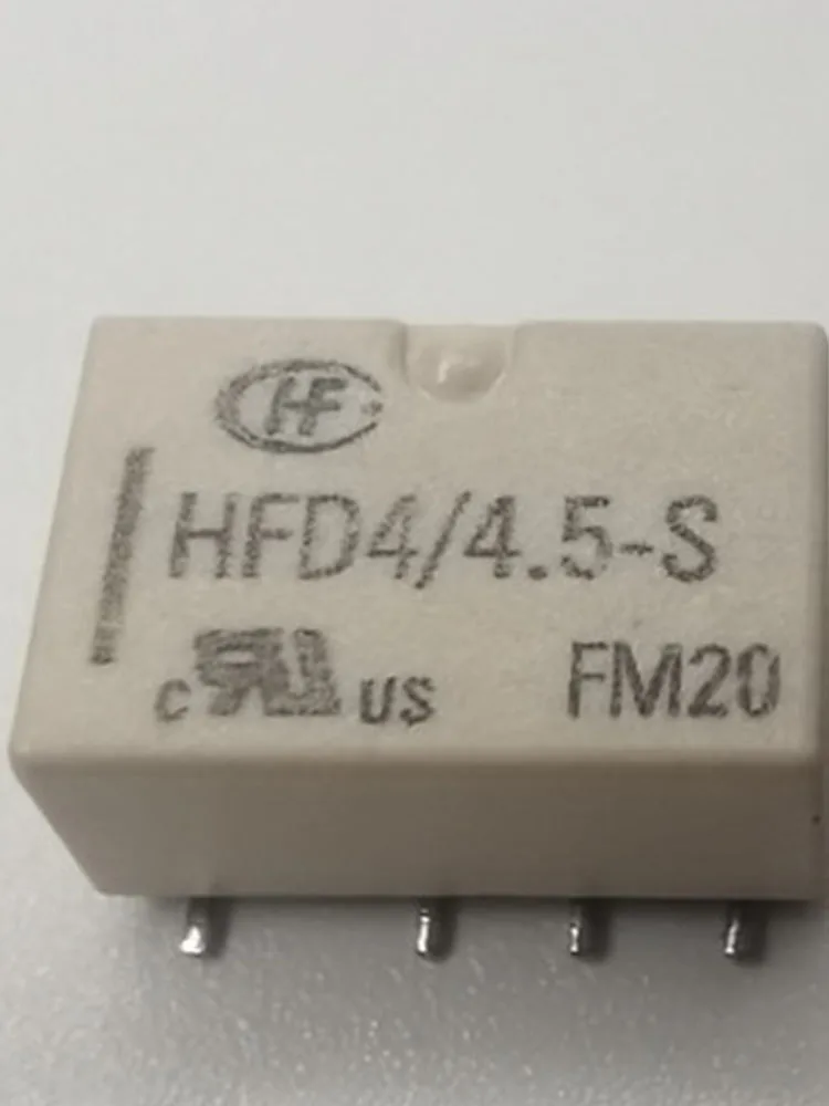 Реле HFD4/4,5-S 4,5 в, 8 контактов, 2 шт.