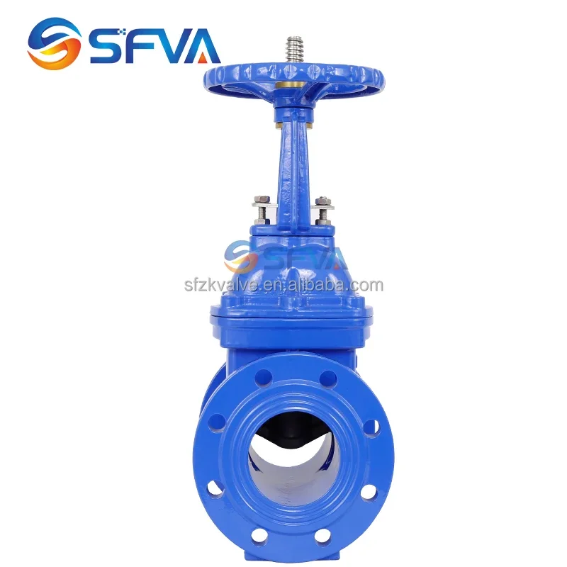 SFVA Brand Good Quality Fire System Cast Iron OS&Y Rising Stem Pn16 Gate Valve Dn100 Dn150 Dn200