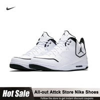 Nike Jordan Courtside 23 Mid-top Retro Basketball Shoes For Men AR1000-100 Versatile And Durable White Non-slip Casual Shoes