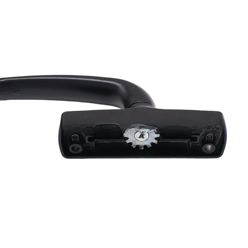 

Aluminum Alloy Window Handle Compatible with Tilt Turn and Casement Window Types Two Point Lock 11.2 10.2 15 cm Black
