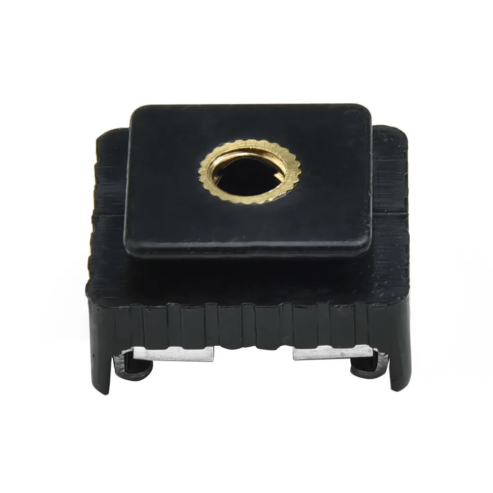 Flash Hot Shoe Mount Adapter Speedight Flash Cold Hot Shoe Bracket Mount Adapter 1/4inch Screw For Studio Speedight Tripod