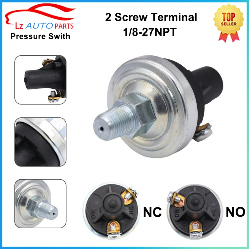 

1/8-27NPT Oil Pressure Switch Sensor 78632-1PSI NC, 76051-2PSI NO, 76575-4PSI NO, 76578-10PSI NC, 76053-35PSI NO for Honeywell