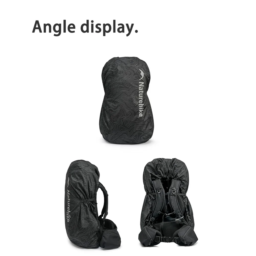 Naturehike Waterproof Reflective Backpack Rain Cover Outdoor Camping Hiking Climbing Bag Rain Casing