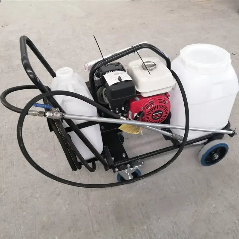 Hand-push Emulsion Asphalt Distributor for Small Manual Asphalt Distributor Pavement Repair Refurbishing Oil Spraying Machine