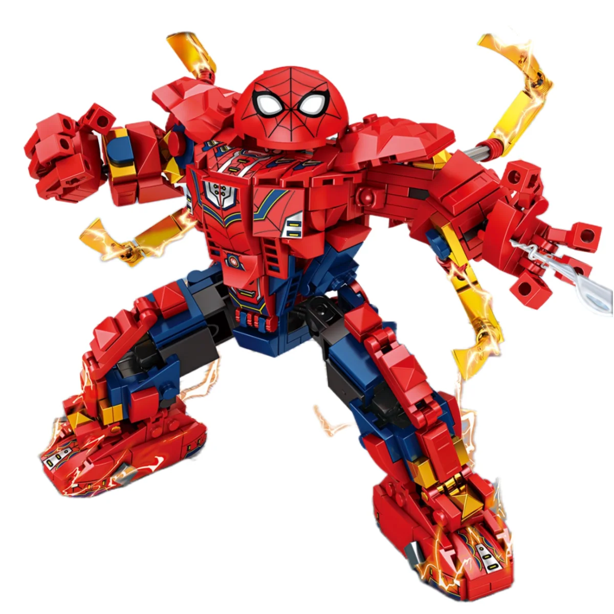 Disney Building Blocks Mini Model Figures Compatible Spiderman Iron Man Venom Captain Hawk Deadpool Technic Armor City Gift Toys