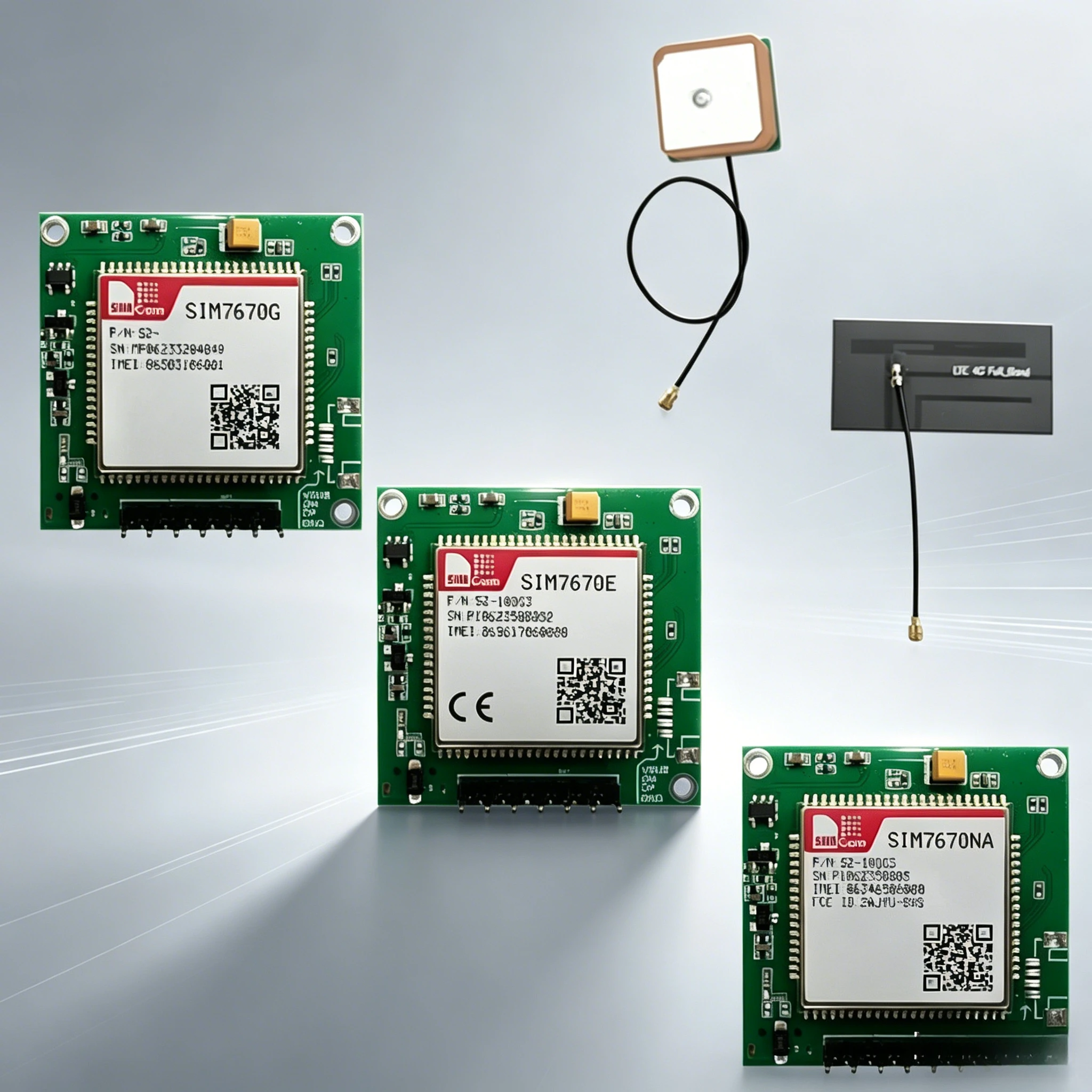 simcom-lte-cat1-4g-qualcomm-チップコアボード-sim7670e-sim7670g-sim7670na-lngv-mngv-sim7670g-mngv-lngv-gps-アンテナ付き