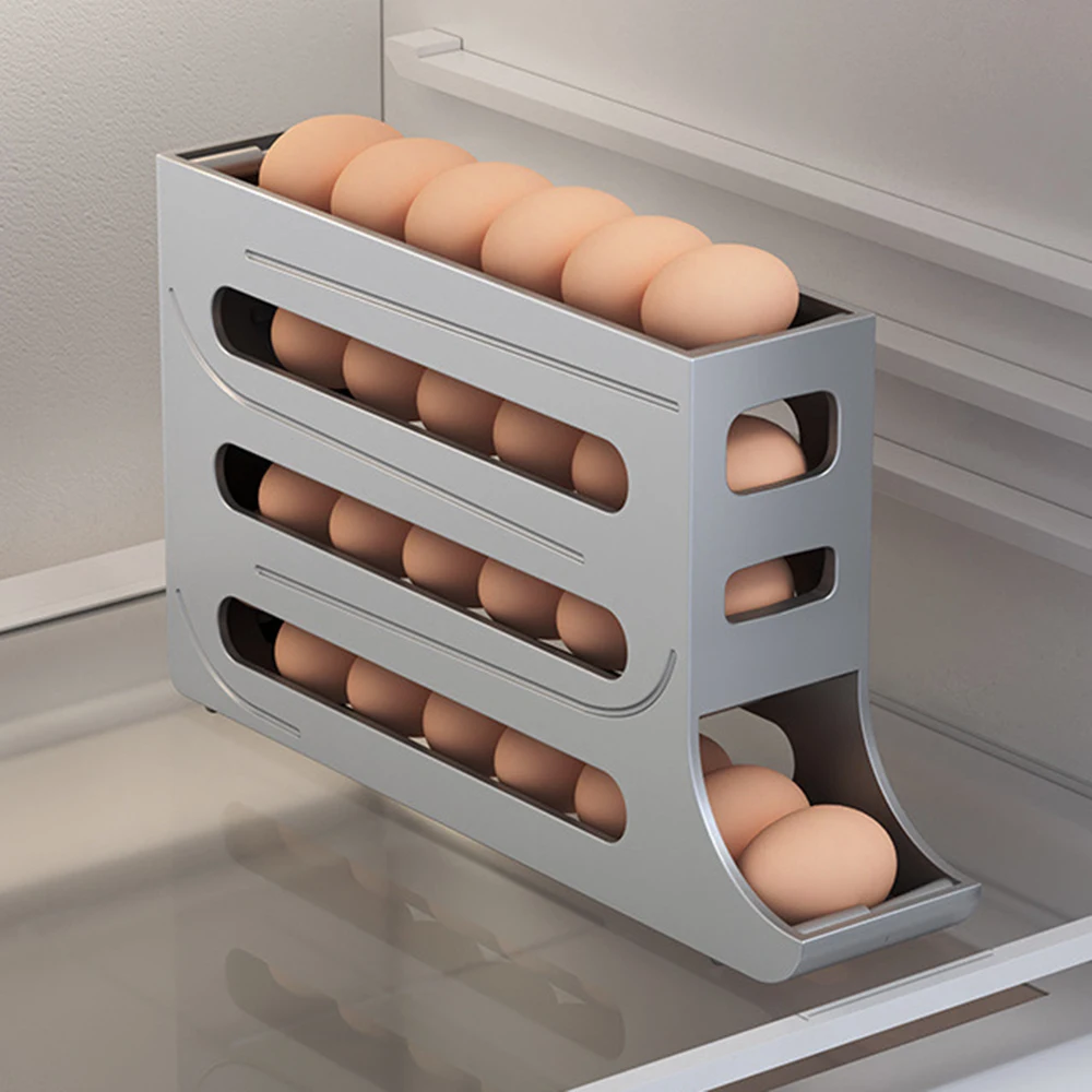 

Refrigerator Egg Storage Box Large Capacity Portable Egg Container For House