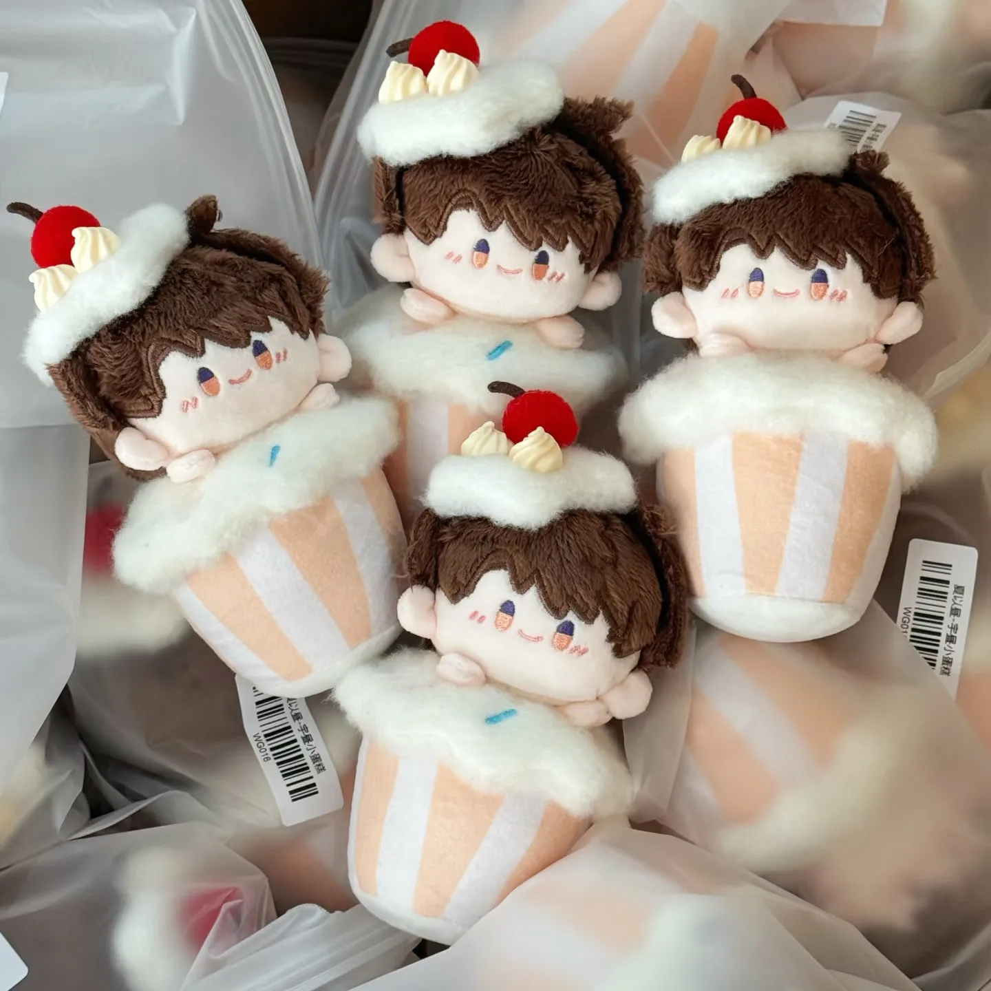 10cm amor e espaço profundo zayne sylus caleb rafayel matcha sorvete pelúcia plushies boneca roupas anime jogo chaveiro saco brinquedo ki