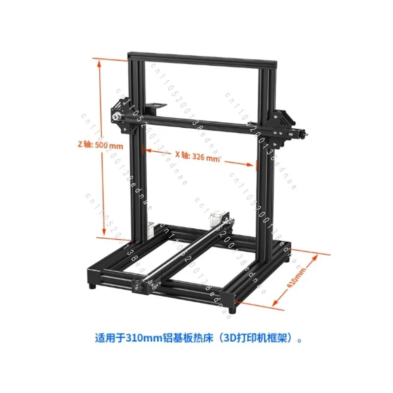 3D Printer Frame DIY Parts Assembly Kit 2020 2040 Aluminum  Knot