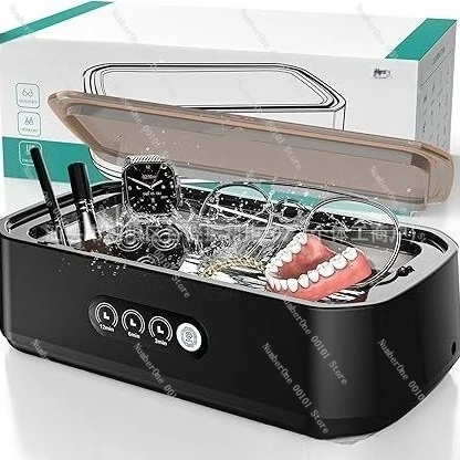Large capacity ultrasonic cleaning machine for household glasses three-speed touch screen