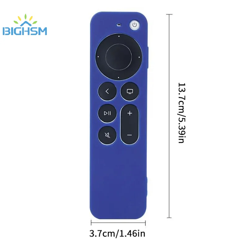 Apple Remote Control Silicone Protective Case Remote Controllor Prevent Scratche Drop Protect Sleeve For Apple TV 4K/HD