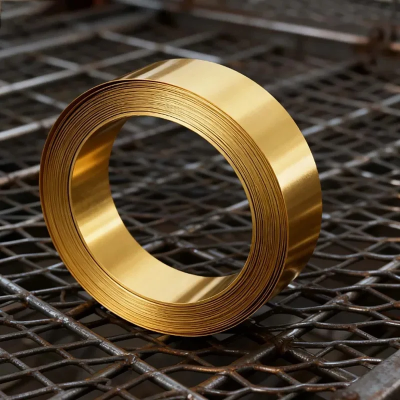 Brass Foil Sheet 0.01-0.2mm Thick 10-200mm Wide 1000mm Long Thin Brass Metal Plate