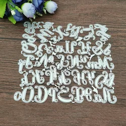 Alphabet Letter craft Metal Cutting Dies Stencils For DIY Scrapbooking Decorative Embossing Handcraft Die Cutting Template