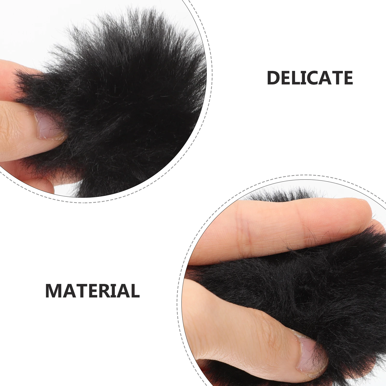 

2Pcs Microphone Protective Cover Universal Dust Covers Thickened Windscreen Recording Studio Bar Stage Office Accessories