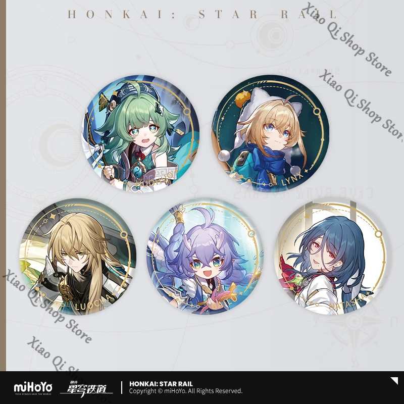 

Предпродажа - официальная подлинная Honkai: Star Rail Game Ambitus, серия стоячей живописи, жестяной значок-паук зоны, высокое качество
