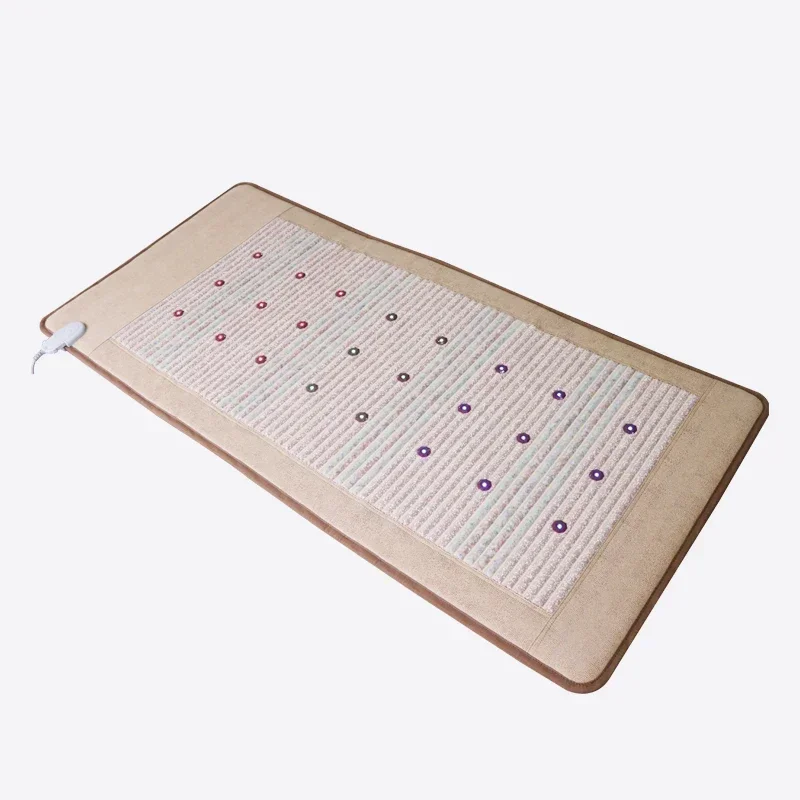 High quality heated mattress pad PEMF amethyst heating mattress far infrared therapy mattress