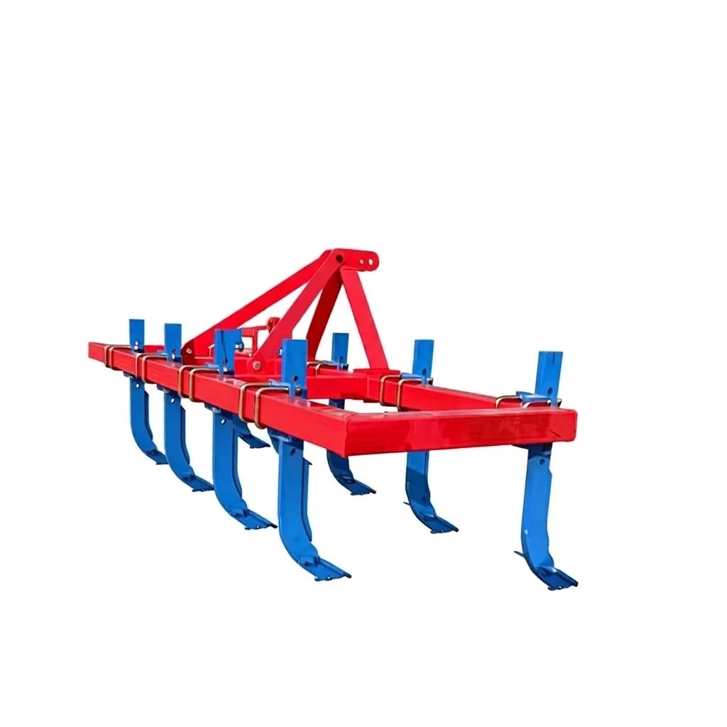 .Agricultural Deep Soil Turning Ripper, 3-Point Hitch Wasteland Cultivation Plow With Reinforced Tines