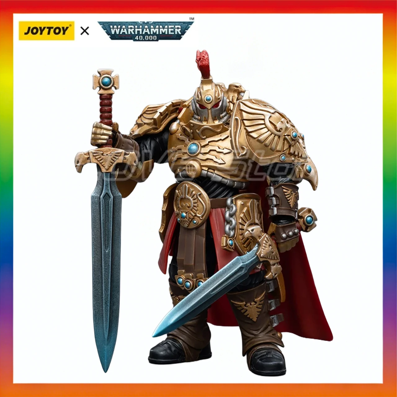 

In Stock Original JOYTOY Warhammer 40K Adeptus CustodesBlade Championship 1/18 Action Figure Model Toys Gift