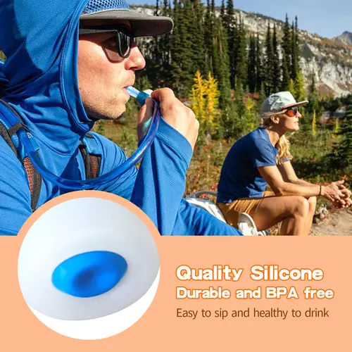 (2pcs/5pcs)Replace Bite Valve Nozzles Compatible with Osprey,Salomon&Hydrapak Hydration Reservoirs - BPA-Free,Silicone Sheaths - Image 4