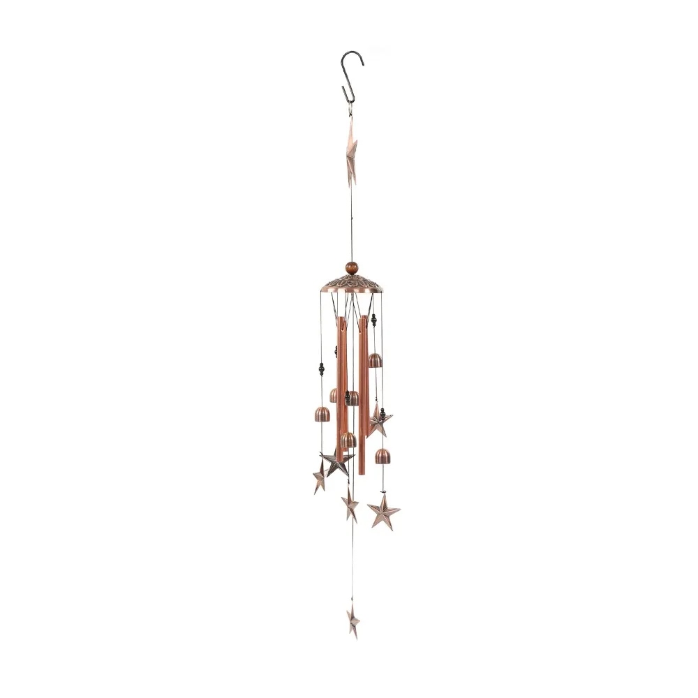 1PCS Hand-Made Craft Metal Wind Chimes Melodious Tones Star Style Windwind ornaments Outdoor Wind Chimes Wind Bells Decor