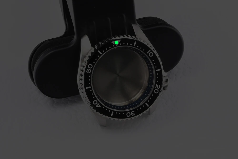 SKX 316L Edelstahl-Taucheruhrengehäuse, 3,8 Uhr, 28,5 mm Zifferblatt, Saphirglas, 200 m wasserdicht, für NH35/36/4R/6R-Uhrwerk – Detail 1