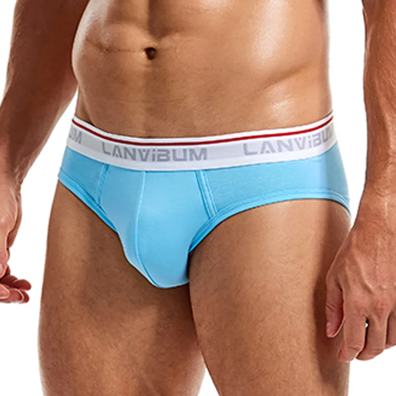 

Brand Men's Underwear Breathable Cotton Briefs Cuecas Sexy Jockstrap U Convex Pouch Bikini Men Underpants Business Male Panties