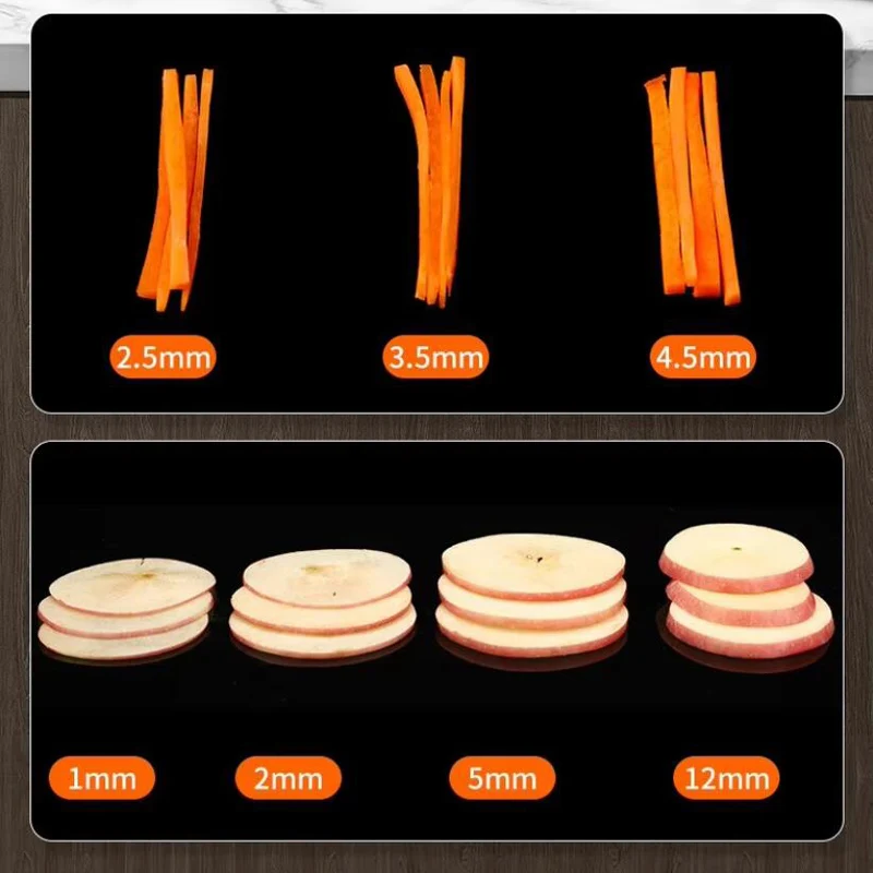 220 V/110 V 多機能自動切断機商業電気ジャガイモニンジンジンジャースライサー細断野菜カッター