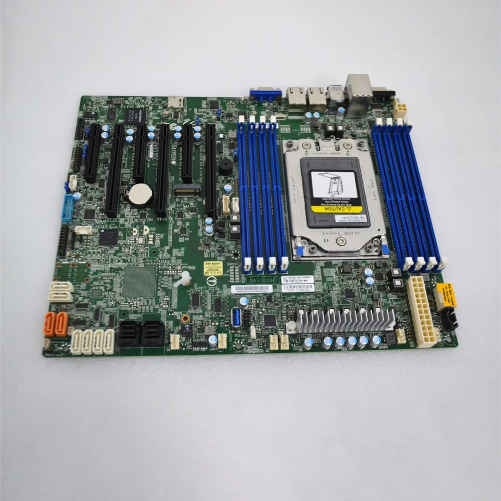 H11SSL-i EPYC 7001/7002 Series Processor ECC DDR4 16xSATA3 ATX Dual Gigabit Ethernet LAN Ports Motherboard