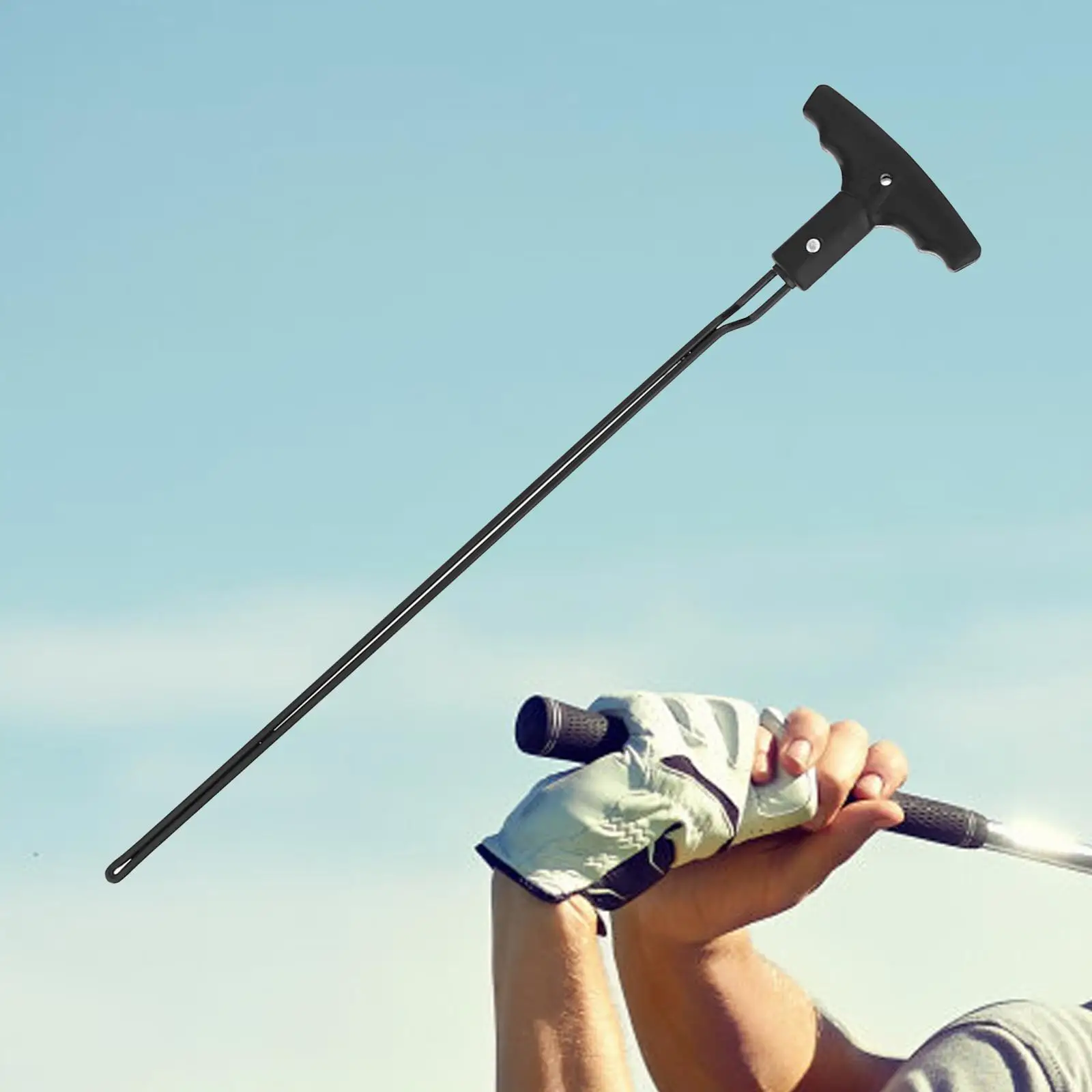 أداة إزالة قبضة الجولف على شكل حرف V مزيل قبضة الأخدود هدية عيد الأب من أطفال إصلاح مزيل قبضة نادي الجولف للرياضات الخارجية للبالغين