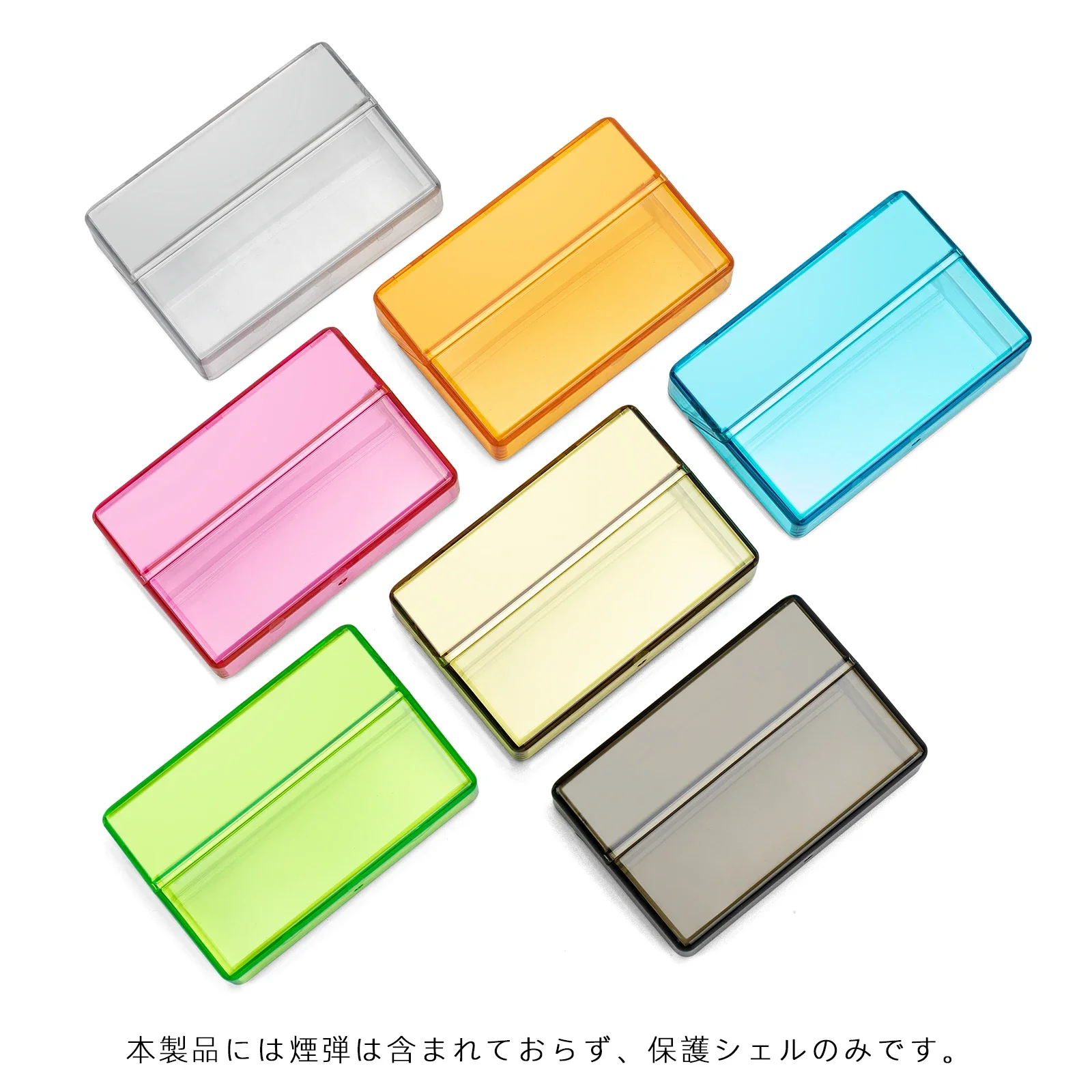 Colorful Transparent Candy Color PC Case for IQOS Cigarette Box for IQOS ILUMA ONE Cigarette Case Portable travel Case