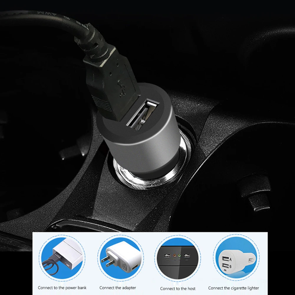 Car Heating Cushion Comfortable Seat Warmer with USB Cable Fast-heating Electric Winter Warm Temperature Adjustable