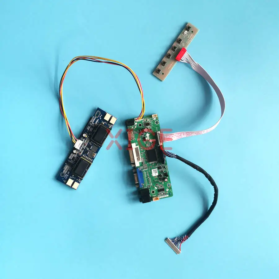 Matrix Controller Drive Board Fit LM190E02 LM190E05 LM190E03 LM190E08 HDMI+DVI+VGA 1280x1024 1280*1024 LVDS-30Pin 4-CCFL DIY Kit