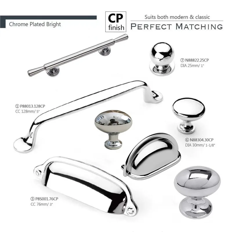 

2 шт. хромированные металлические ручки для дверей, ящиков, шкафов, кухонных тумб, серебристые мебельные аксессуары, ручки для межкомнатных дверей