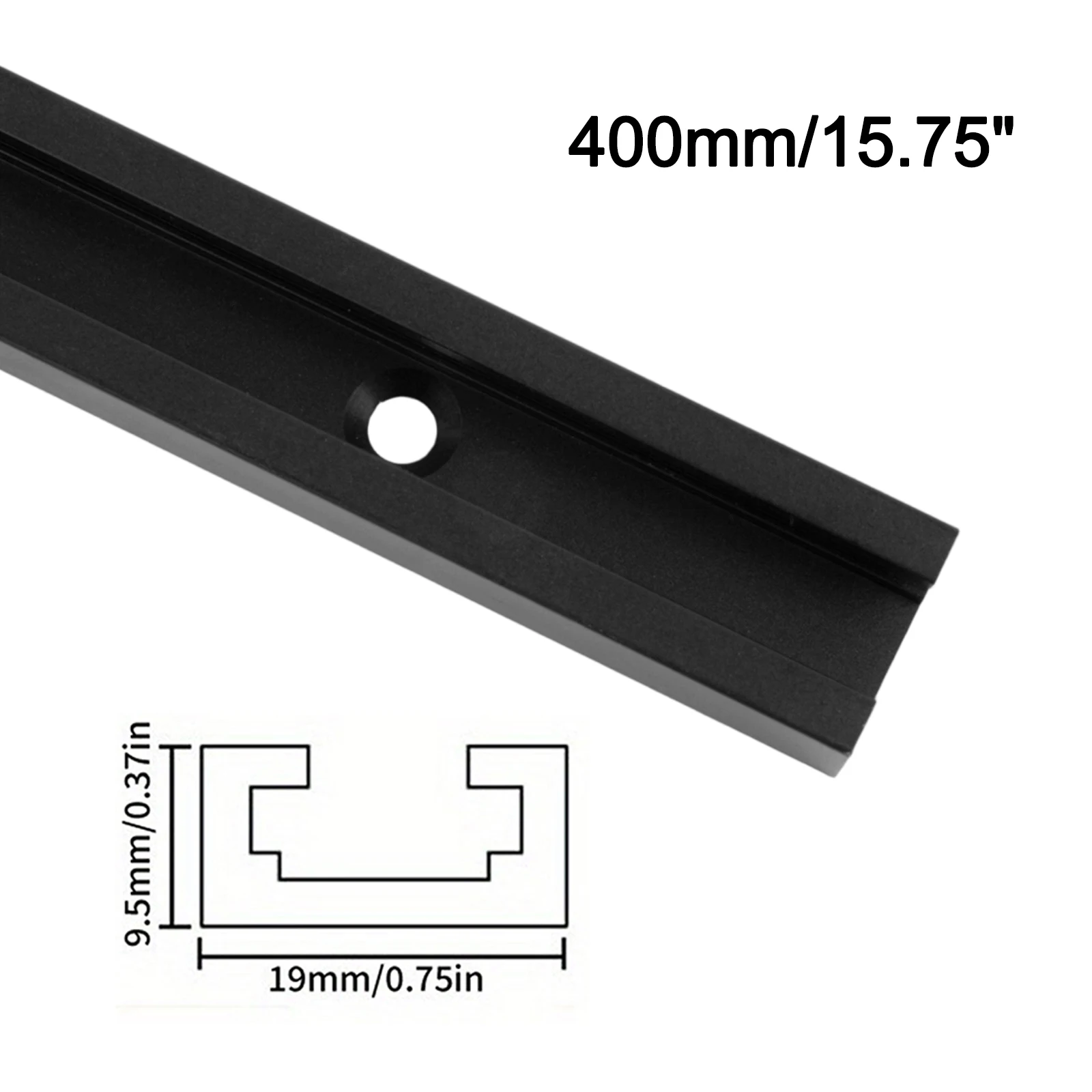 Quick Acting Clamp Aluminium T-Track Router Setup Fit For T Screw 500mm Length 600mm Length Aluminium Alloy Material