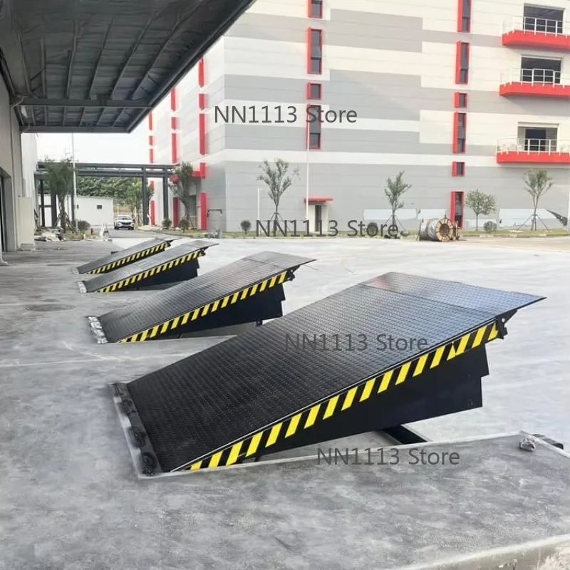 Quality Fixed Exterior Hydraulic Dock Leveler with Rubber Bumper - Safety Lift Platform for Loading Dock