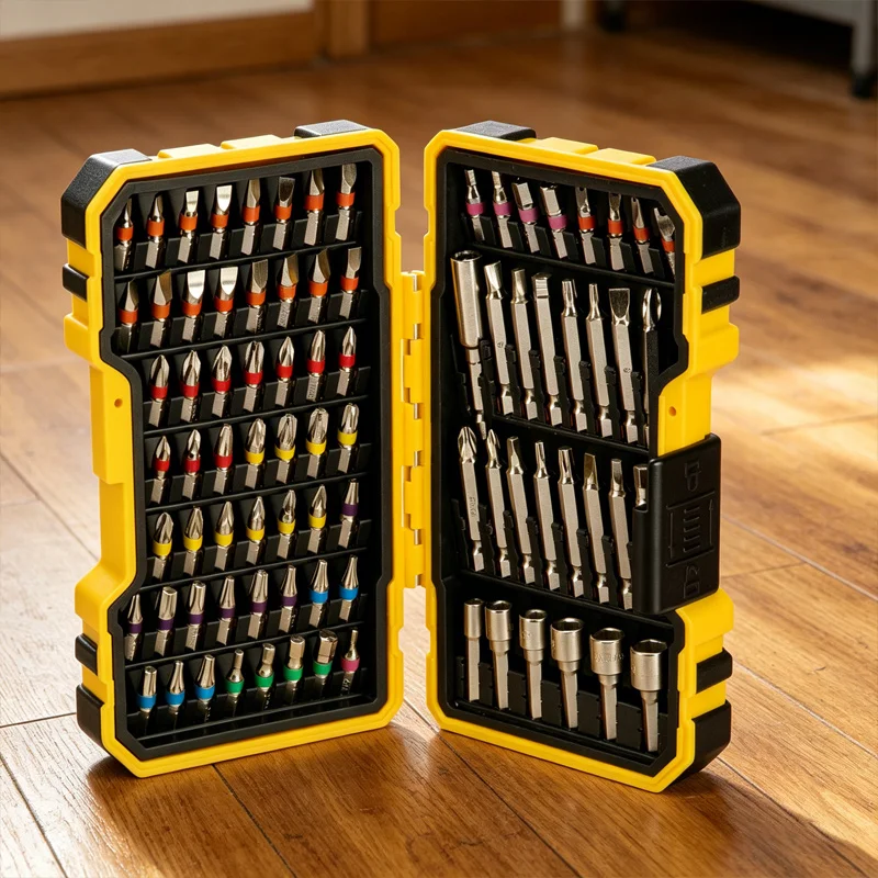 

83PCS Multi-Purpose Screwdriver Bit Set,CR-V Steel Magnetic Bits, Durable Hardened Kit For Home, Auto & Electronic Device Repair