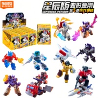 Original Blokees Transformers NEW GV05-12PCS Optimus Prime Soundwave Galvatron Cyclonus Action Figure Robot Collection Toys