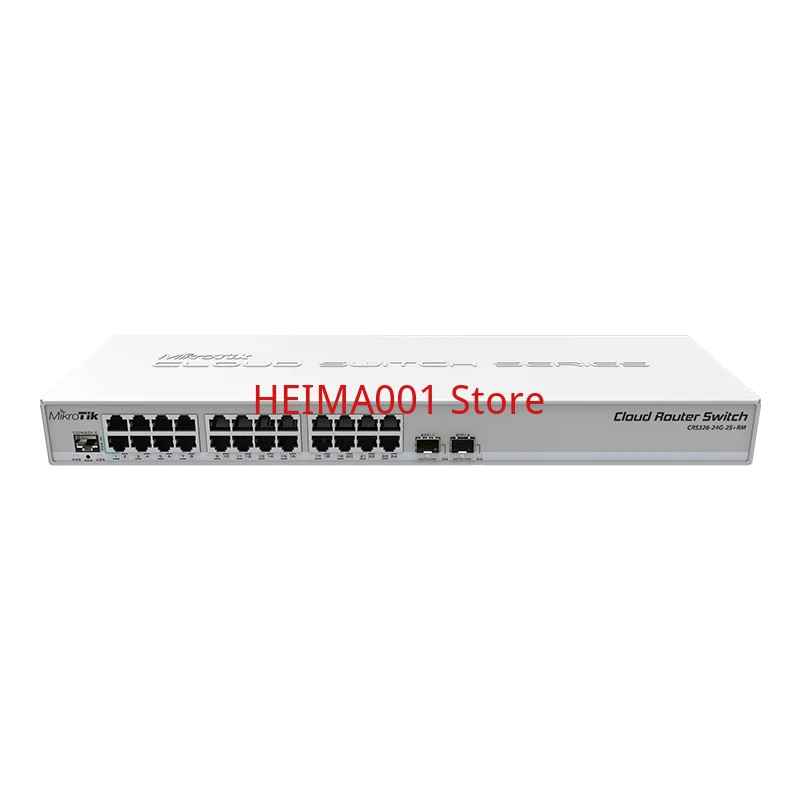 MikroTik CRS326-24G-2S+RM 10 Gigabit Intelligent Managed Switch ROS/SOS Dual System